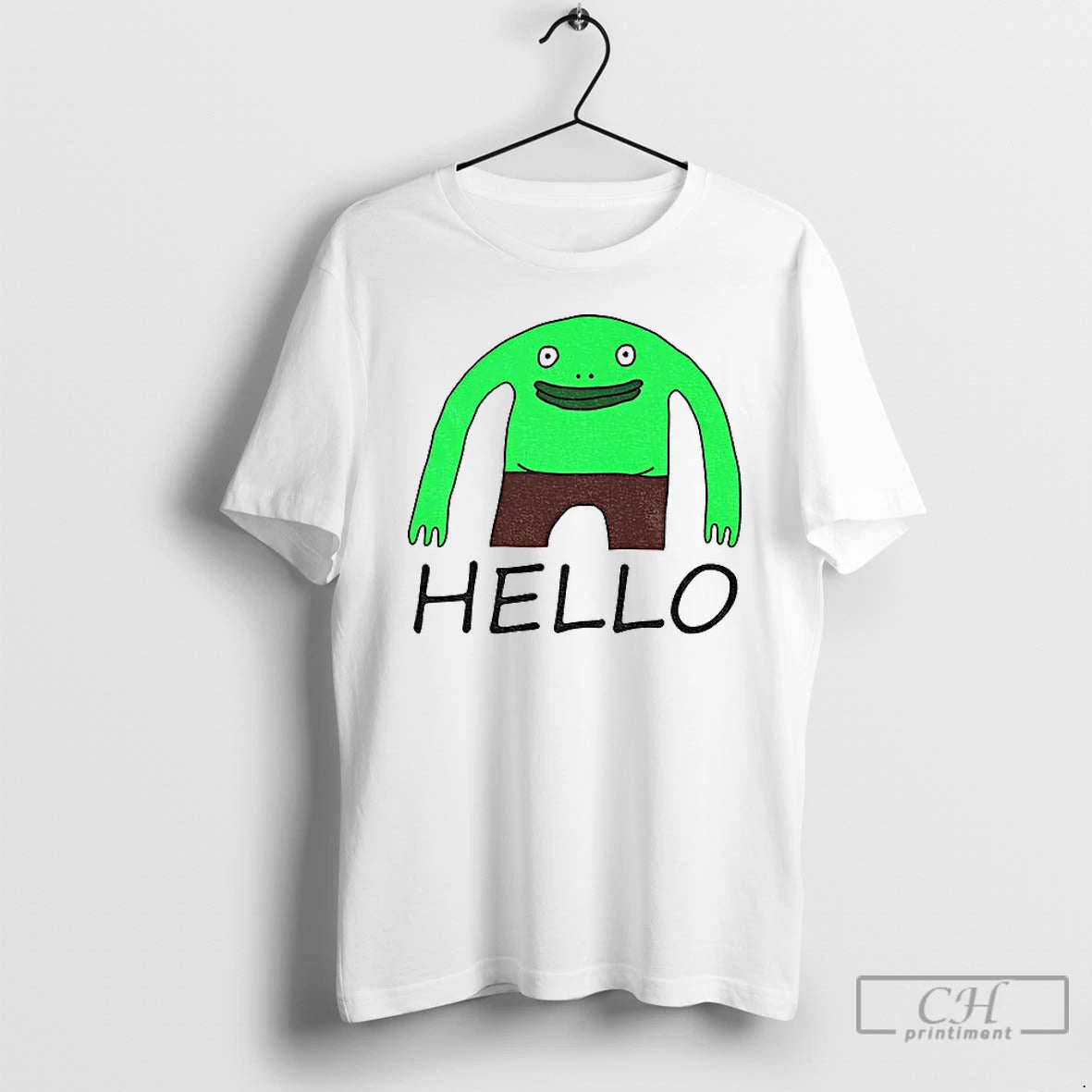 Classic Mr Frog Hello Hand Drawn T-Shirts, Hoodie, Sweatshirt | CoreVibeTees.com