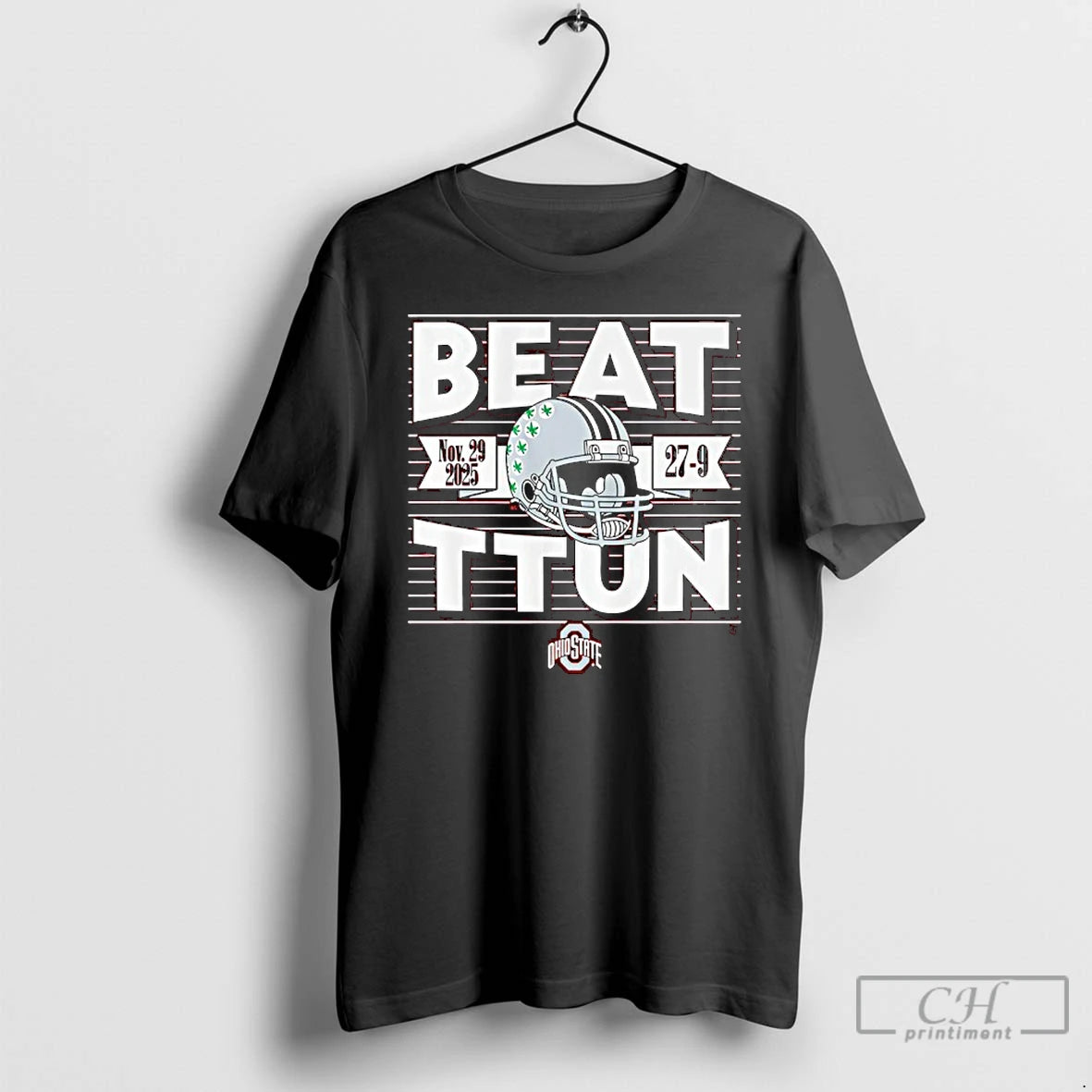 Classic Ohio State Football Beat Ttun In The Game 2025 Helmet Logo T Shirts Sweater Hoodie, Sweatshirt | CoreVibeTees.com