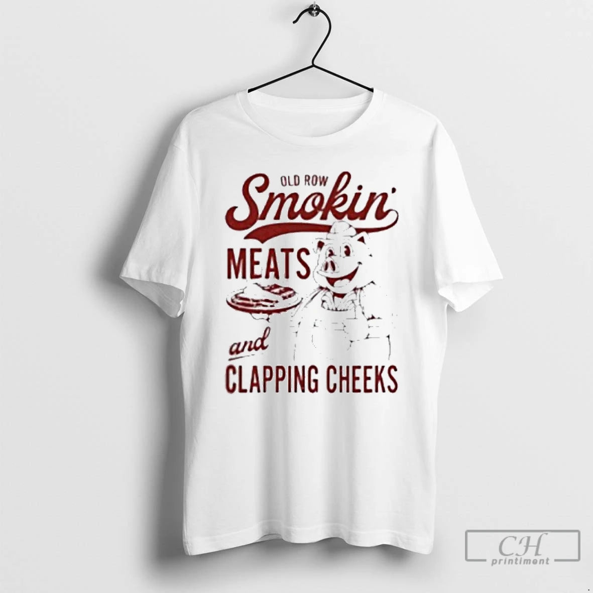 Classic Old Row Smokin Meats And Clapping Cheeks T-Shirts, Hoodie, Sweatshirt | CoreVibeTees.com