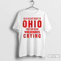 Classic On A Silent Bight In Ohio You Can Hear Wolverines Crying T Shirts Sweater Hoodie, Sweatshirt | CoreVibeTees.com