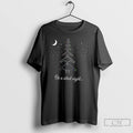 Classic On A Silent Night Christmas Tree T-Shirts, Hoodie, Sweatshirt | CoreVibeTees.com