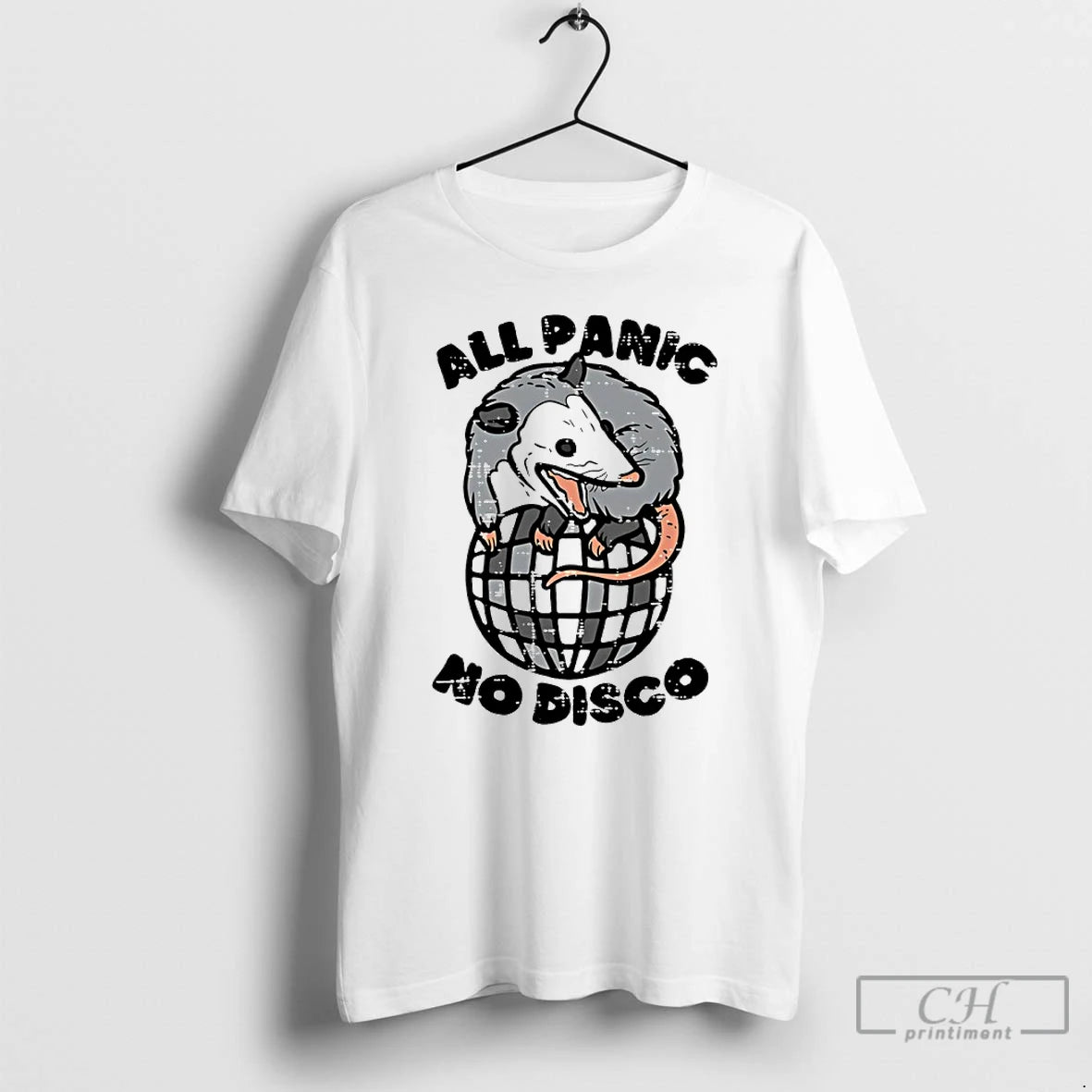 Classic Opossum All Panic No Disco T-Shirts, Hoodie, Sweatshirt | CoreVibeTees.com