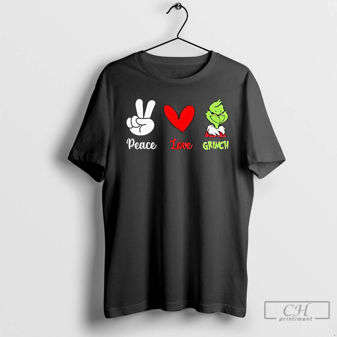 Classic Peace Love Grinch Festive Holiday T-Shirts, Hoodie, Sweatshirt | CoreVibeTees.com