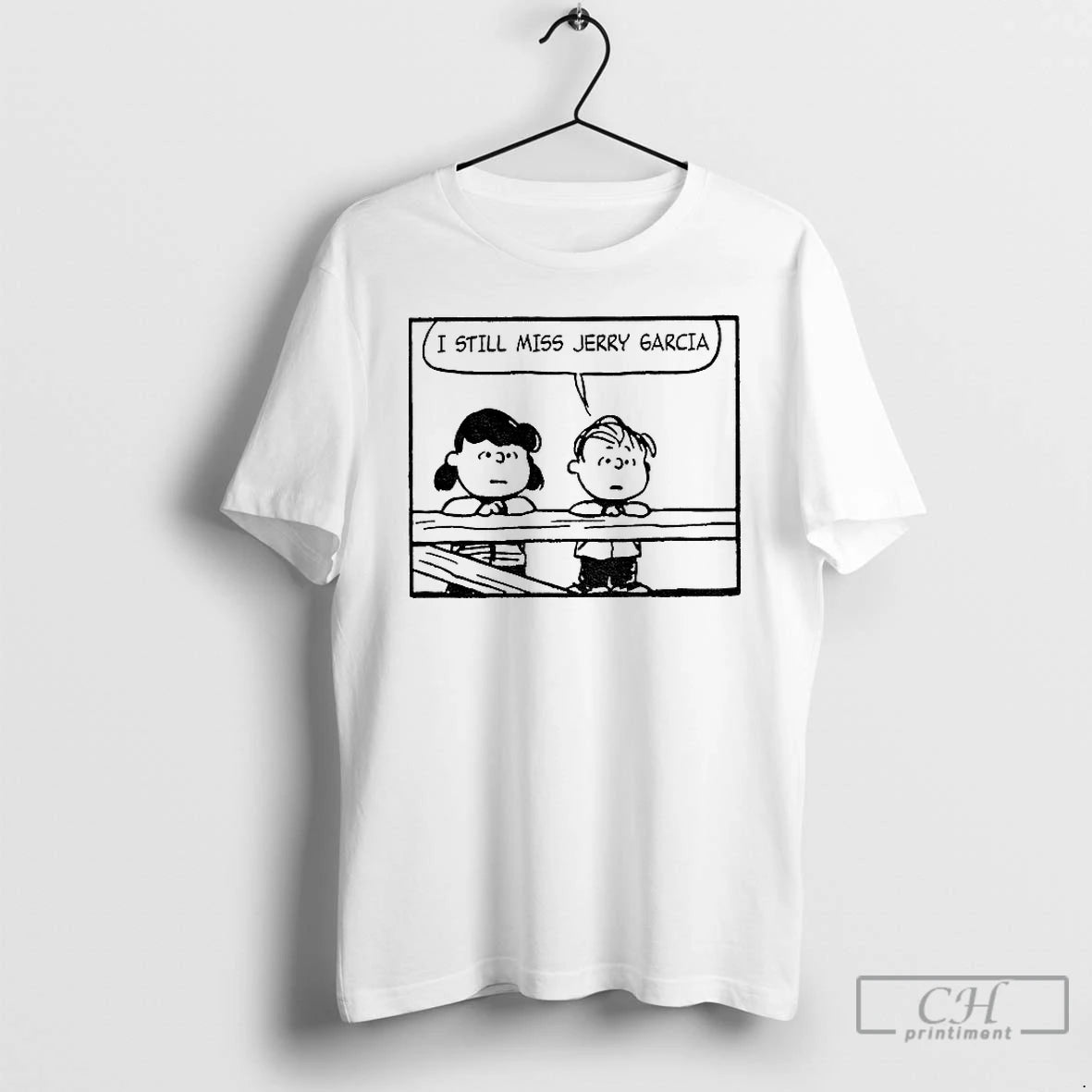 Classic Peanuts And Jerry Garcia I Still Miss Jerry Garcia T-Shirts, Hoodie, Sweatshirt | CoreVibeTees.com