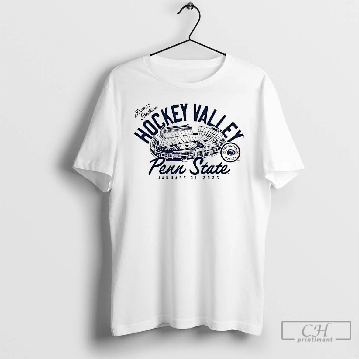 Classic Penn State Nittany Lions Beaver Stadium Hockey Valley 2026 T-Shirts, Hoodie, Sweatshirt | CoreVibeTees.com