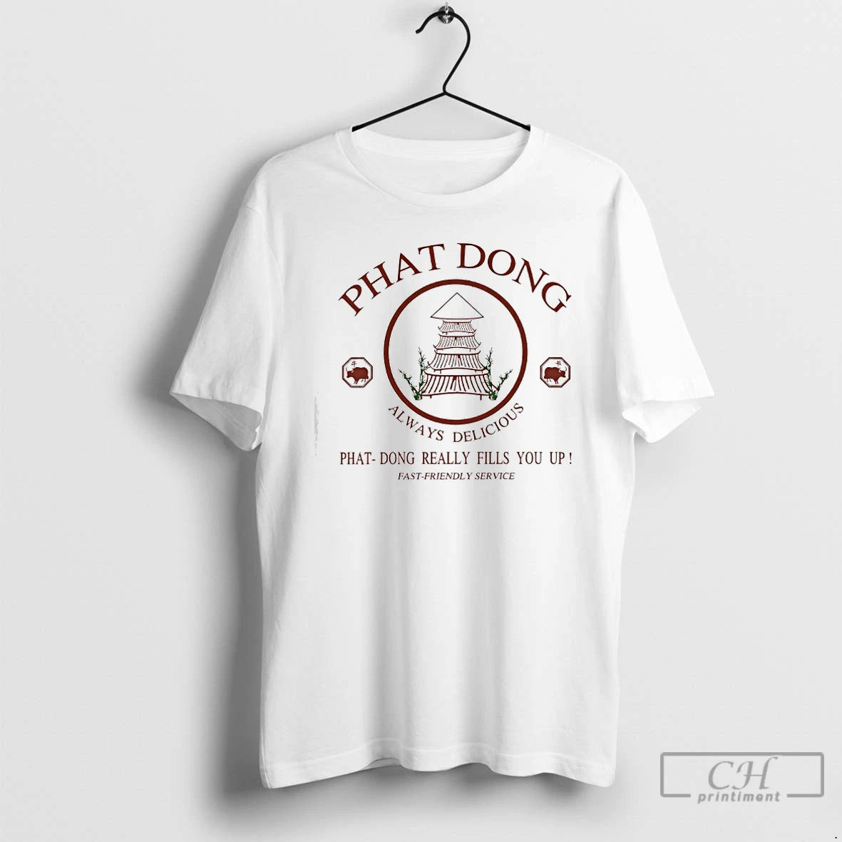 Classic Phat Dong Always Delicious Really Fills You Up T-Shirts, Hoodie, Sweatshirt | CoreVibeTees.com