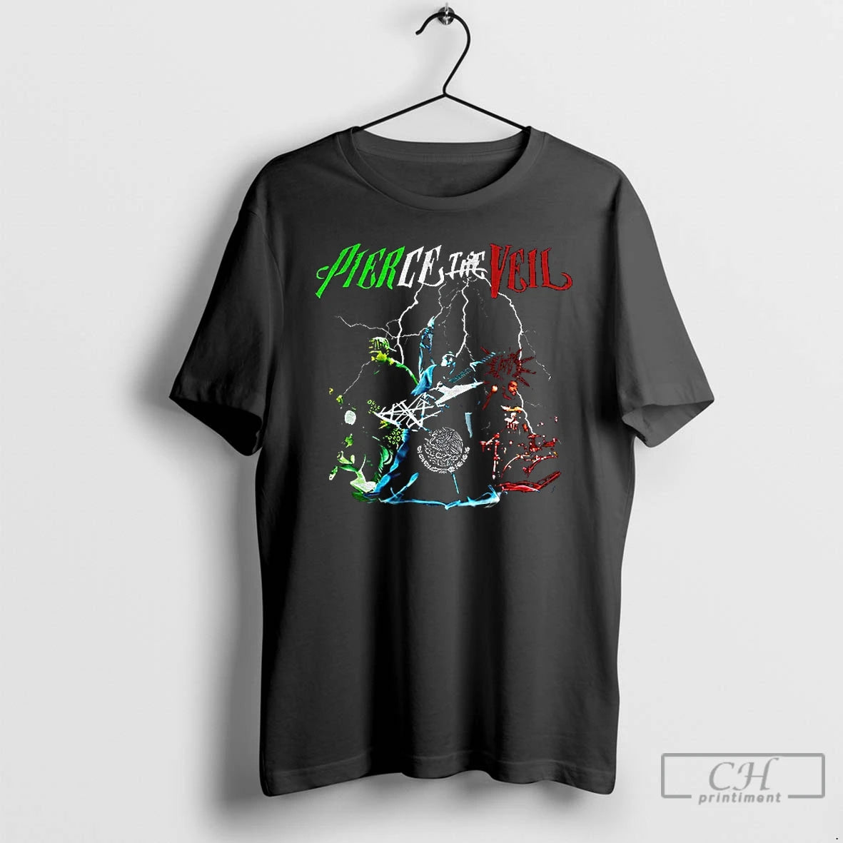 Classic Pierce The Veil Band Jaws Of Life Graphic T-Shirts, Hoodie, Sweatshirt | CoreVibeTees.com