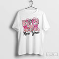 Classic Pink Coquette Bow Happy New Year 2026 T-Shirts, Hoodie, Sweatshirt | CoreVibeTees.com