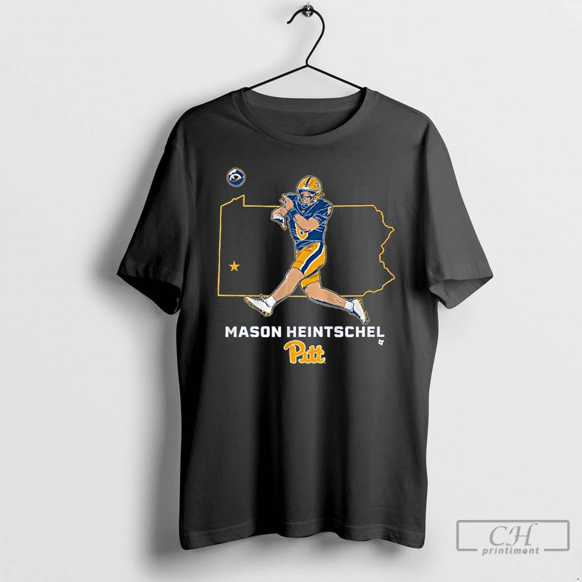 Classic Pitt Panthers Mason Heintschel State Star T-Shirts, Hoodie, Sweatshirt | CoreVibeTees.com