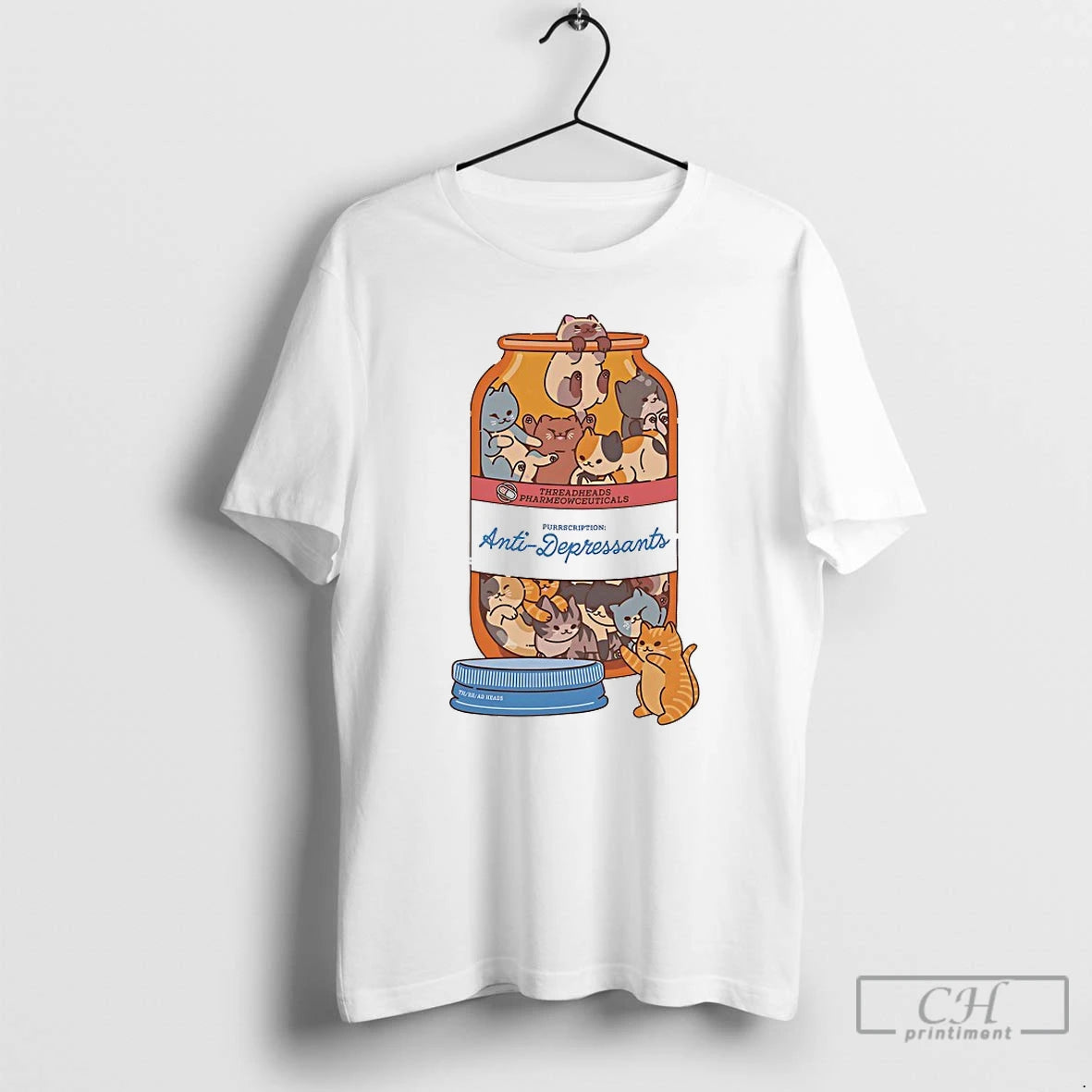 Classic Purrscription Anti Depressants Cat T-Shirts, Hoodie, Sweatshirt | CoreVibeTees.com