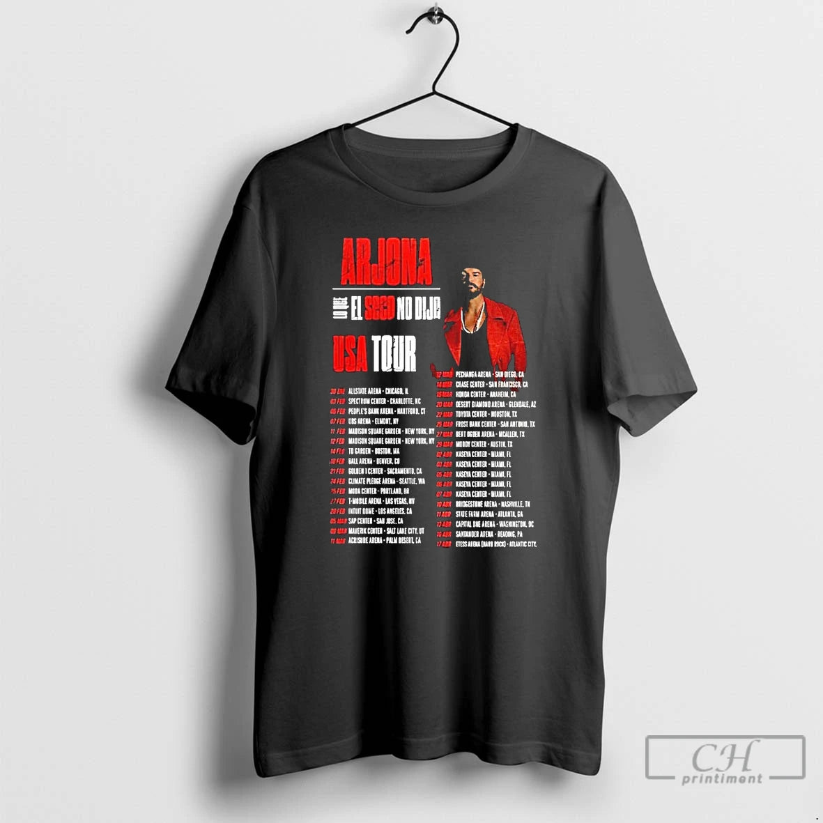 Classic Ricardo Arjona Lo Que El Seco No Dijo Tour Usa 2026 T Shirts Sweater Hoodie, Sweatshirt | CoreVibeTees.com