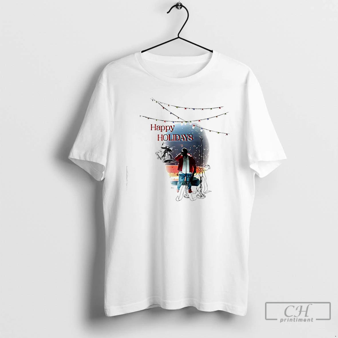 Classic Rod Wave Happy Holidays Christmas T-Shirts, Hoodie, Sweatshirt | CoreVibeTees.com