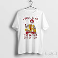 Classic Ronald Mcdonald Clown I Will Slap The Mcshit Out Of You T Shirts Sweater Hoodie, Sweatshirt | CoreVibeTees.com