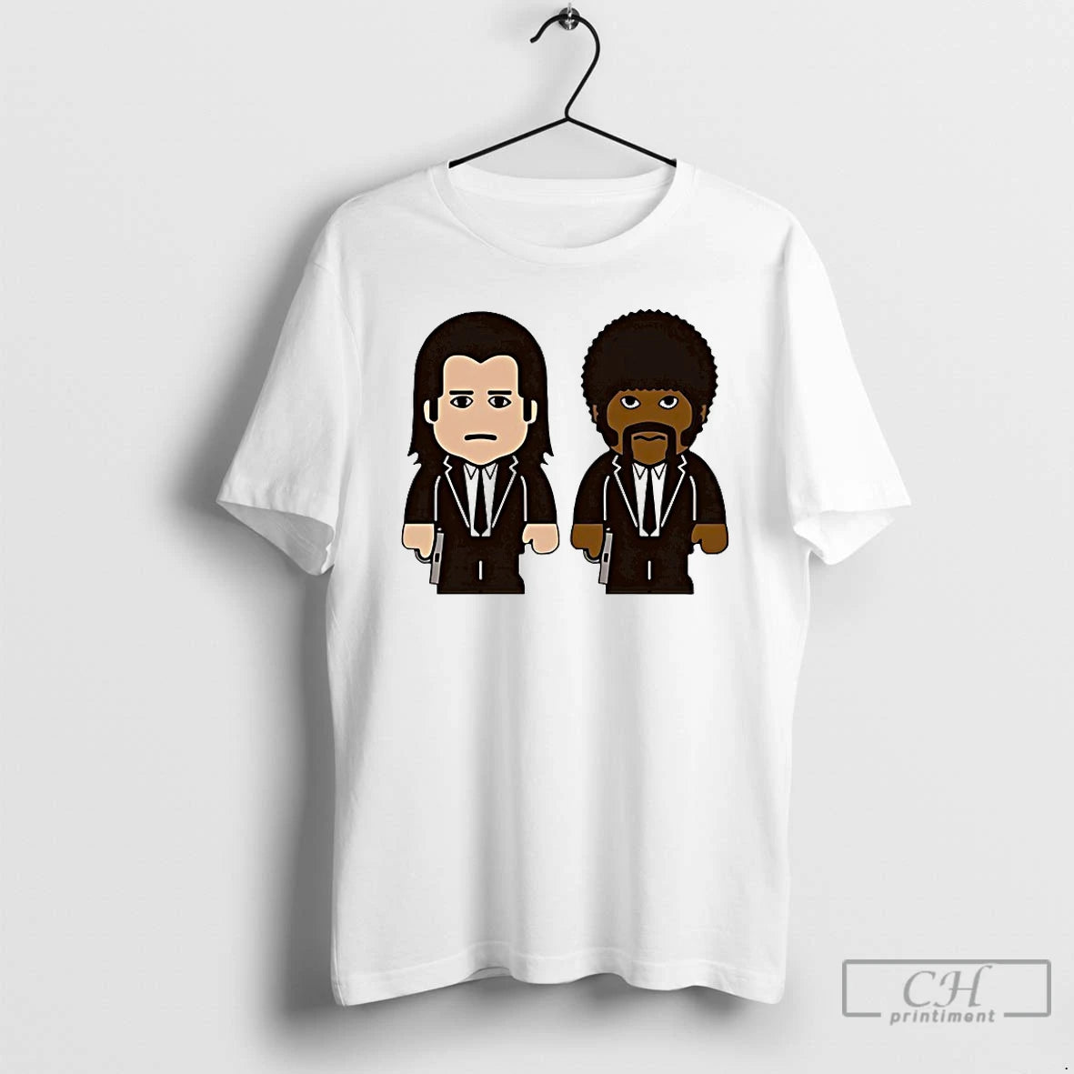 Classic Samuel L Jackson Wearing Pulp Fiction Jules And Vincent T-Shirts, Hoodie, Sweatshirt | CoreVibeTees.com