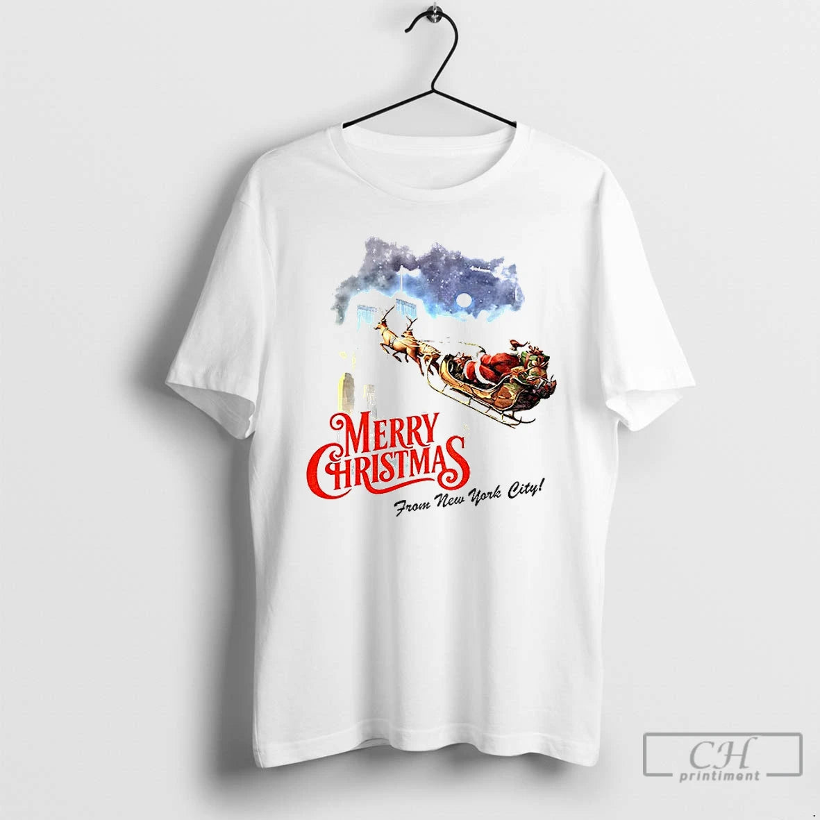 Classic Santa 9 11 Merry Christmas From New York City T-Shirts, Hoodie, Sweatshirt | CoreVibeTees.com