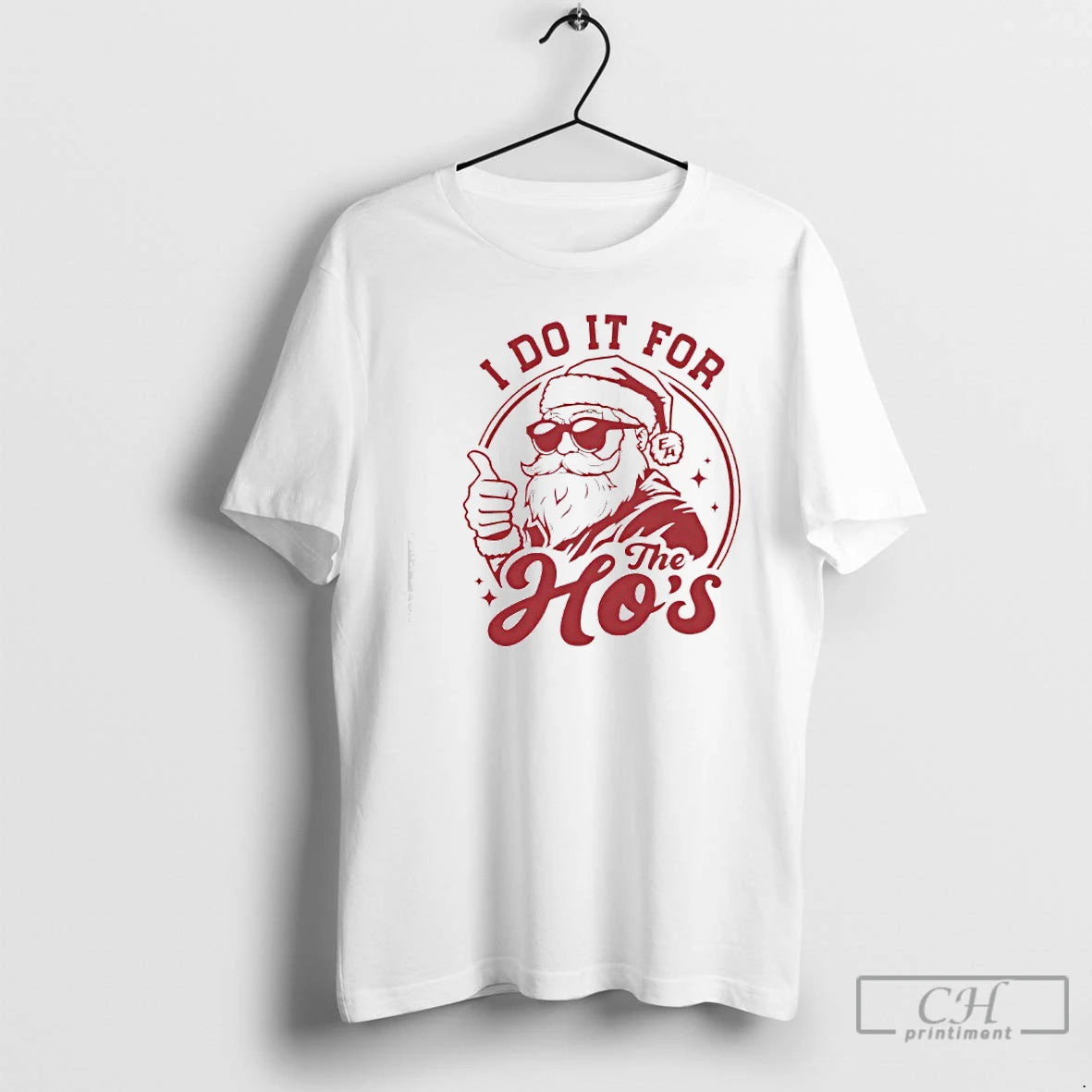 Classic Santa Claus I Do It For E Hos T-Shirts, Hoodie, Sweatshirt | CoreVibeTees.com