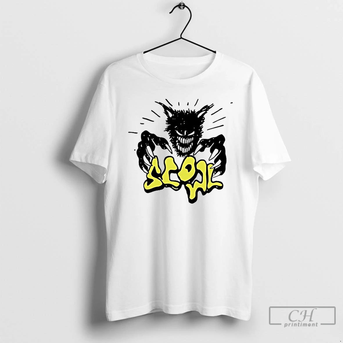 Classic Scowl Scary Cat T-Shirts, Hoodie, Sweatshirt | CoreVibeTees.com