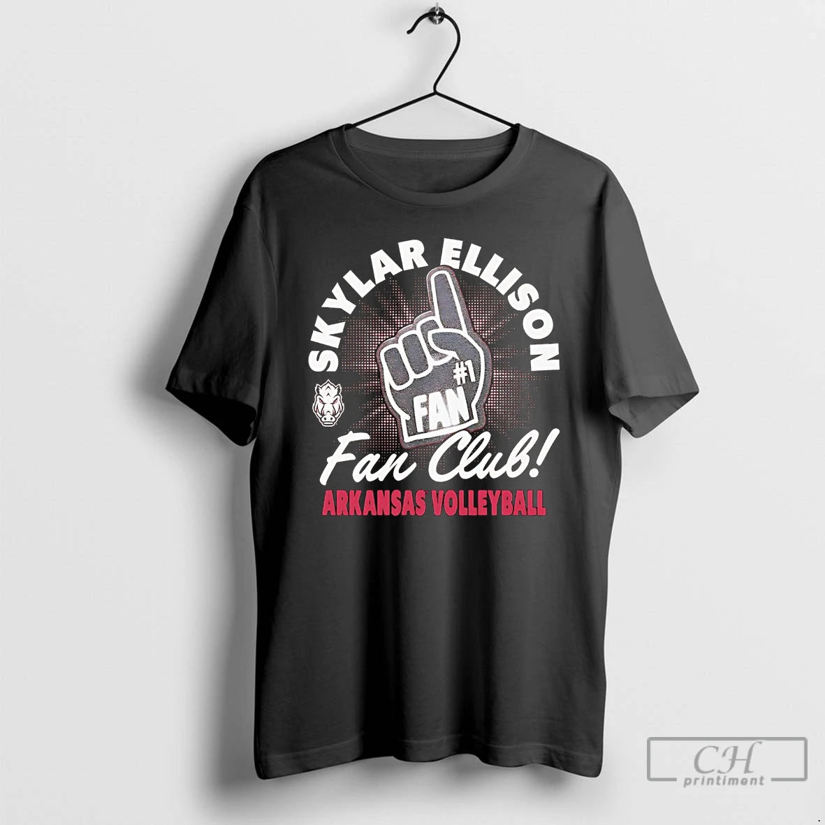 Classic Skylar Ellison Fan Club Arkansas Volleyball T-Shirts, Hoodie, Sweatshirt | CoreVibeTees.com