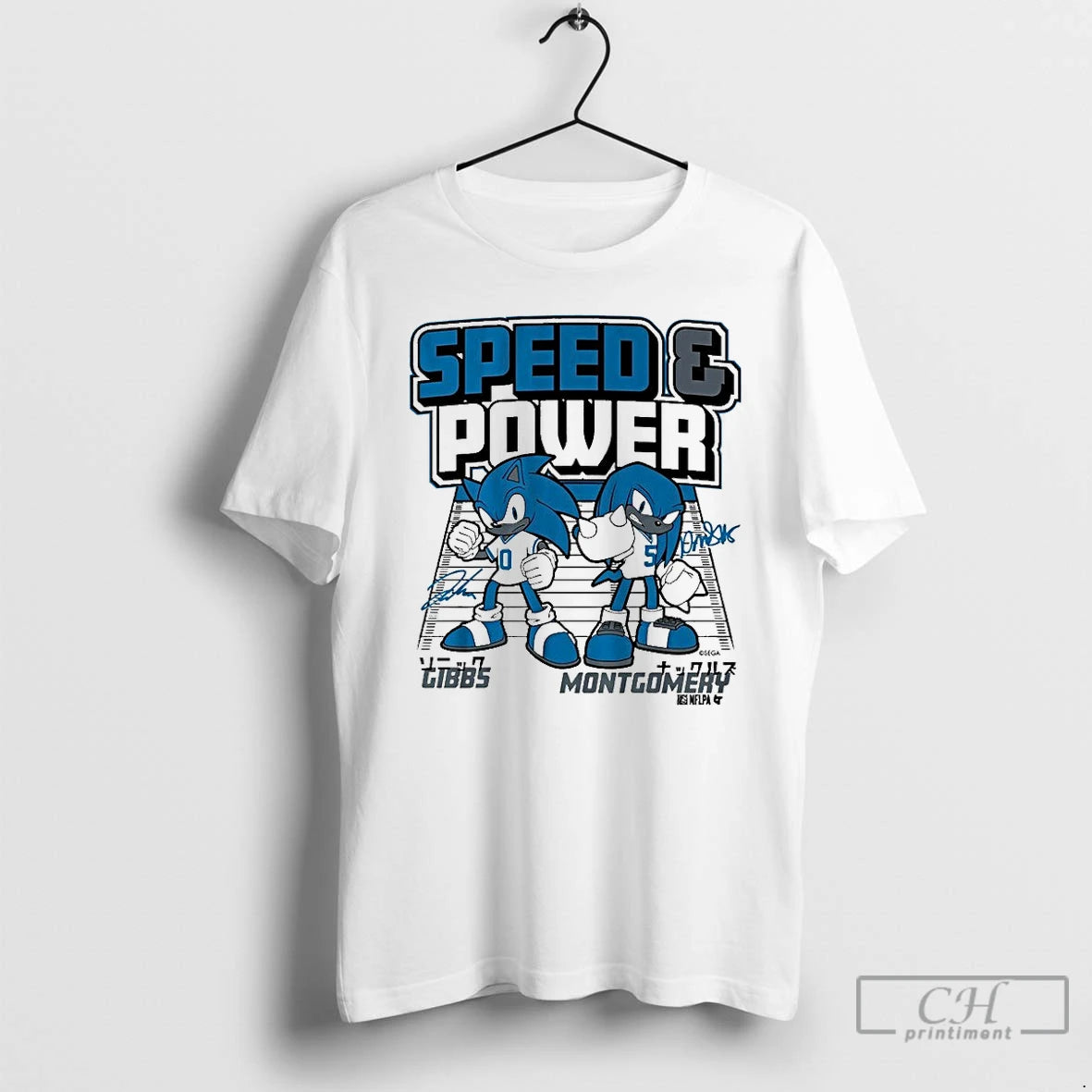 Classic Speed Power Jahmyr Gibbs David Montgomery T-Shirts, Hoodie, Sweatshirt | CoreVibeTees.com