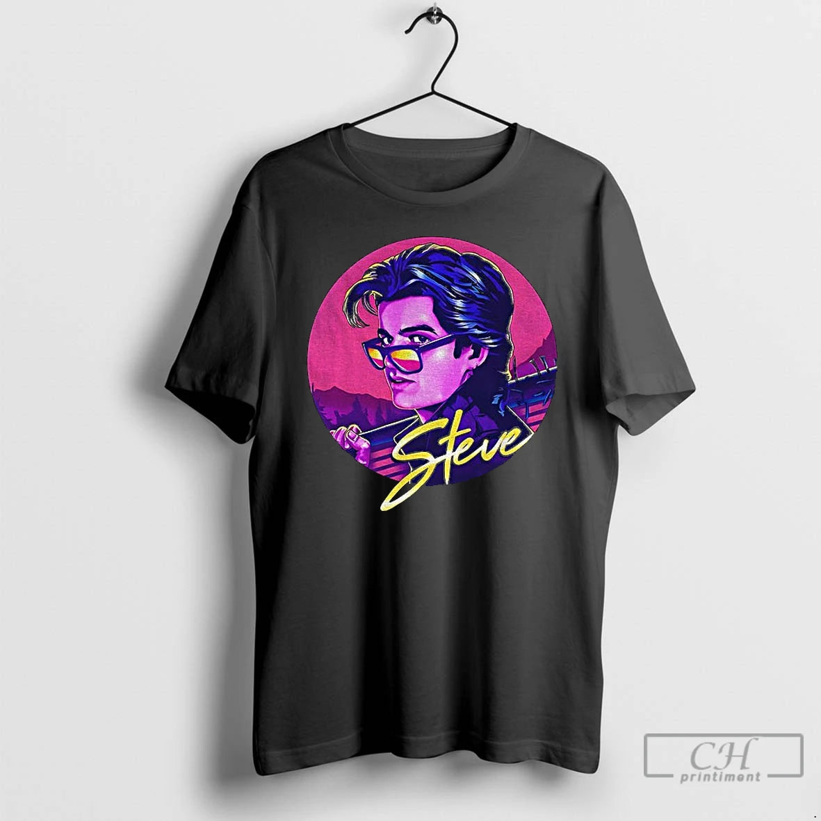 Classic Steve Harrington Joe Keery Wearing Glass Vintage T-Shirts, Hoodie, Sweatshirt | CoreVibeTees.com