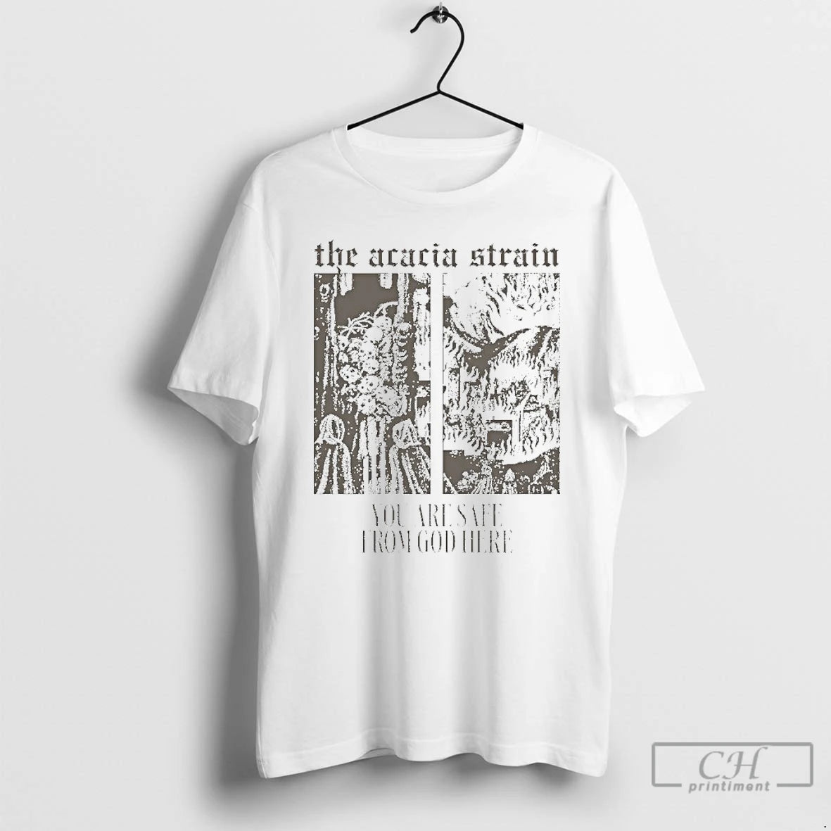 Classic The Acacia Strain You Are Not Safe From Dogs Here World Gone T Shirts Hoodie, Sweatshirt | CoreVibeTees.com
