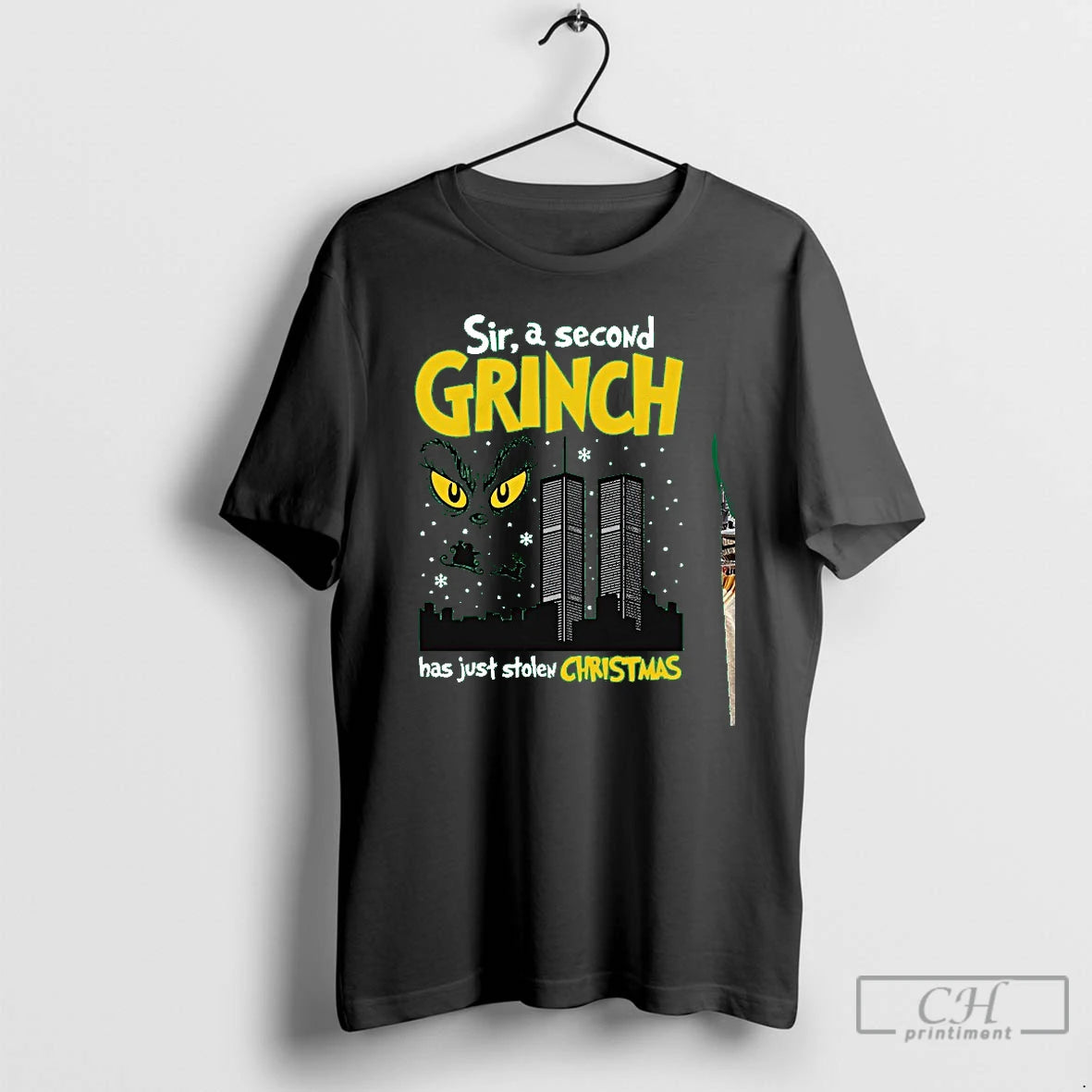 Classic The Grinch Sir A Second Character Has Just Stolen Christmas T-Shirts, Hoodie, Sweatshirt | CoreVibeTees.com
