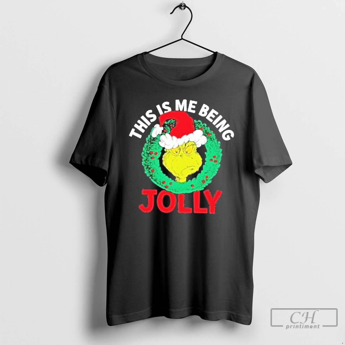 Classic The Grinch This Is Me Being Jolly Christmas T-Shirts, Hoodie, Sweatshirt | CoreVibeTees.com