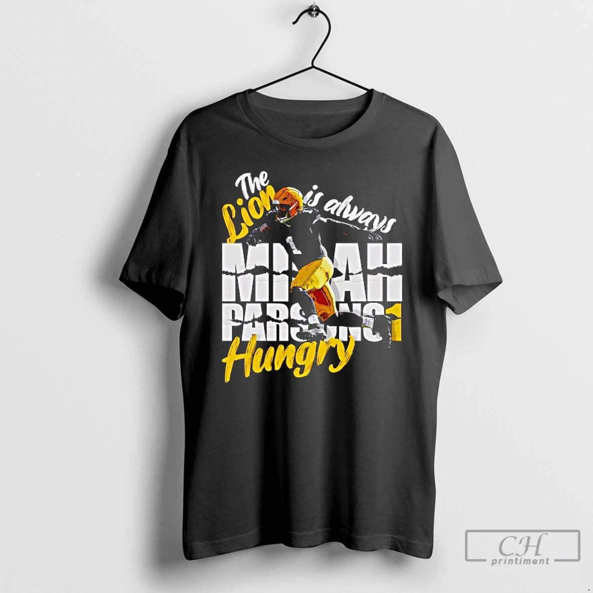 Classic The Lion Is Always Micah Parsons Green Bay Hungry T-Shirts, Hoodie, Sweatshirt | CoreVibeTees.com
