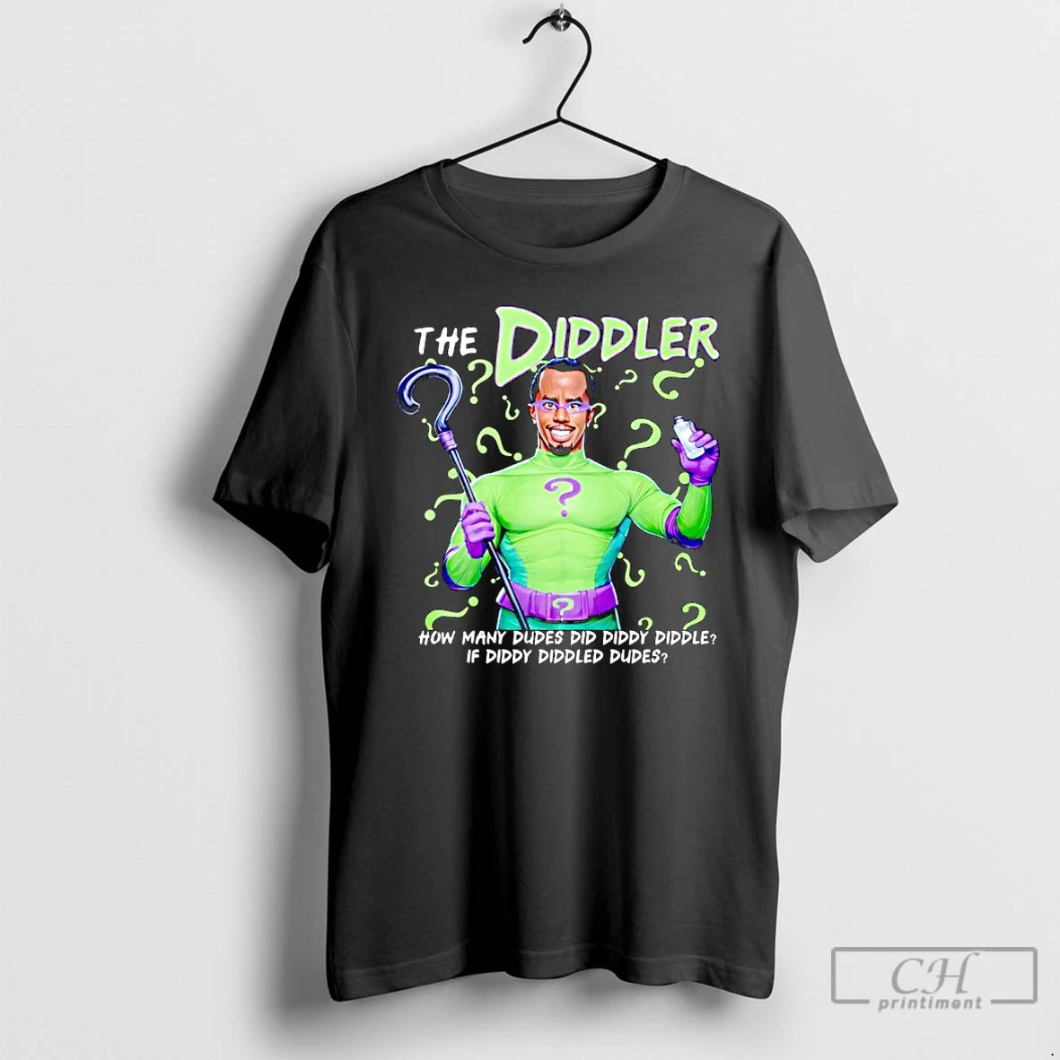 Classic The Ediddler How Many Dudes Did Diddy Diddle If Diddy Diddled Dudes T Shirts Hoodie, Sweatshirt | CoreVibeTees.com