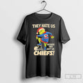 Classic They Hate Us Because They Aint Us Kansas City Chiefs Grinch Christmas T Shirts Hoodie, Sweatshirt | CoreVibeTees.com