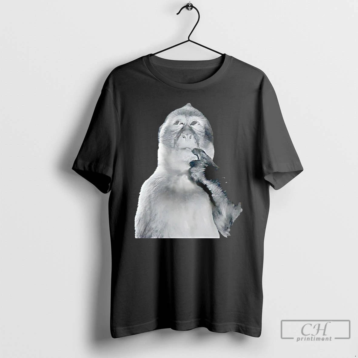 Classic Thinking Monkey Meme T-Shirts, Hoodie, Sweatshirt | CoreVibeTees.com