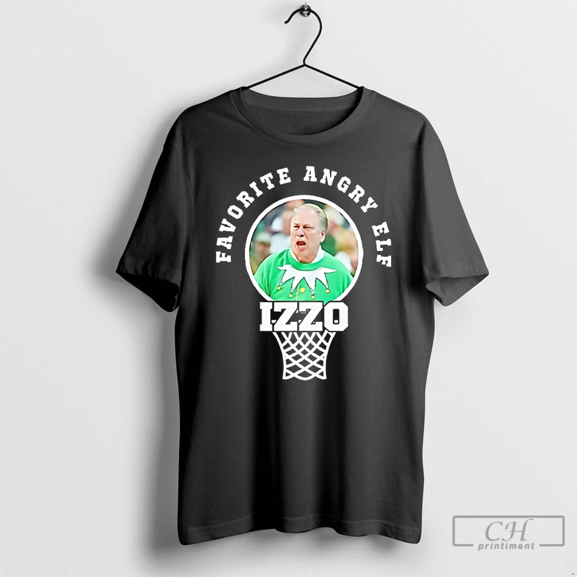 Classic Tom Izzo Favorite Angry Elf Basketball Coach T-Shirts, Hoodie, Sweatshirt | CoreVibeTees.com
