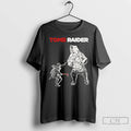 Classic Tomb Raider Lara Vs Bear T-Shirts, Hoodie, Sweatshirt | CoreVibeTees.com