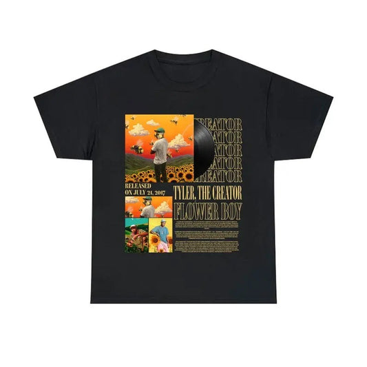 Classic Tyler the Creator Graphic T-shirt, The Creator Graphic Hip Hop Shirt, Tyler Rapper Fan Gift Unisex Shirt, Hip Hop 90s Graphic Shirt