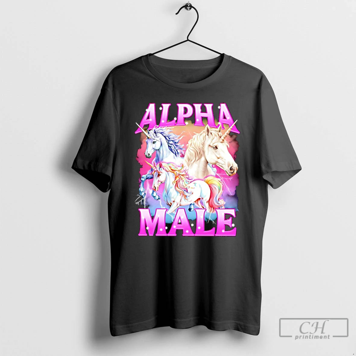 Classic Unicorn Alpha Male Funny T-Shirts, Hoodie, Sweatshirt | CoreVibeTees.com