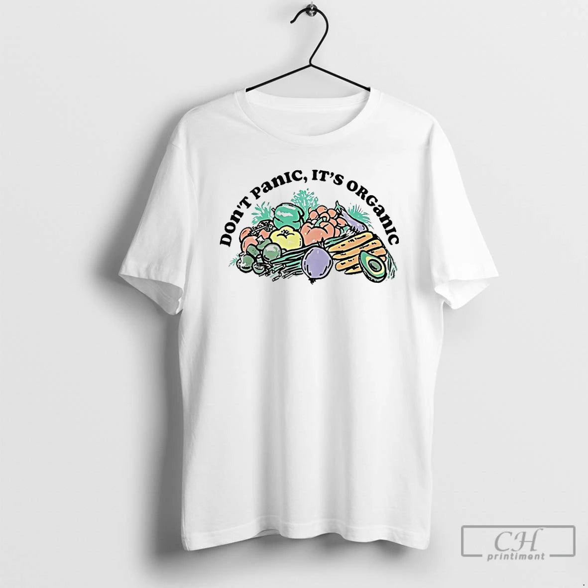 Classic Vegetable Dont Panic Its Organic T-Shirts, Hoodie, Sweatshirt | CoreVibeTees.com