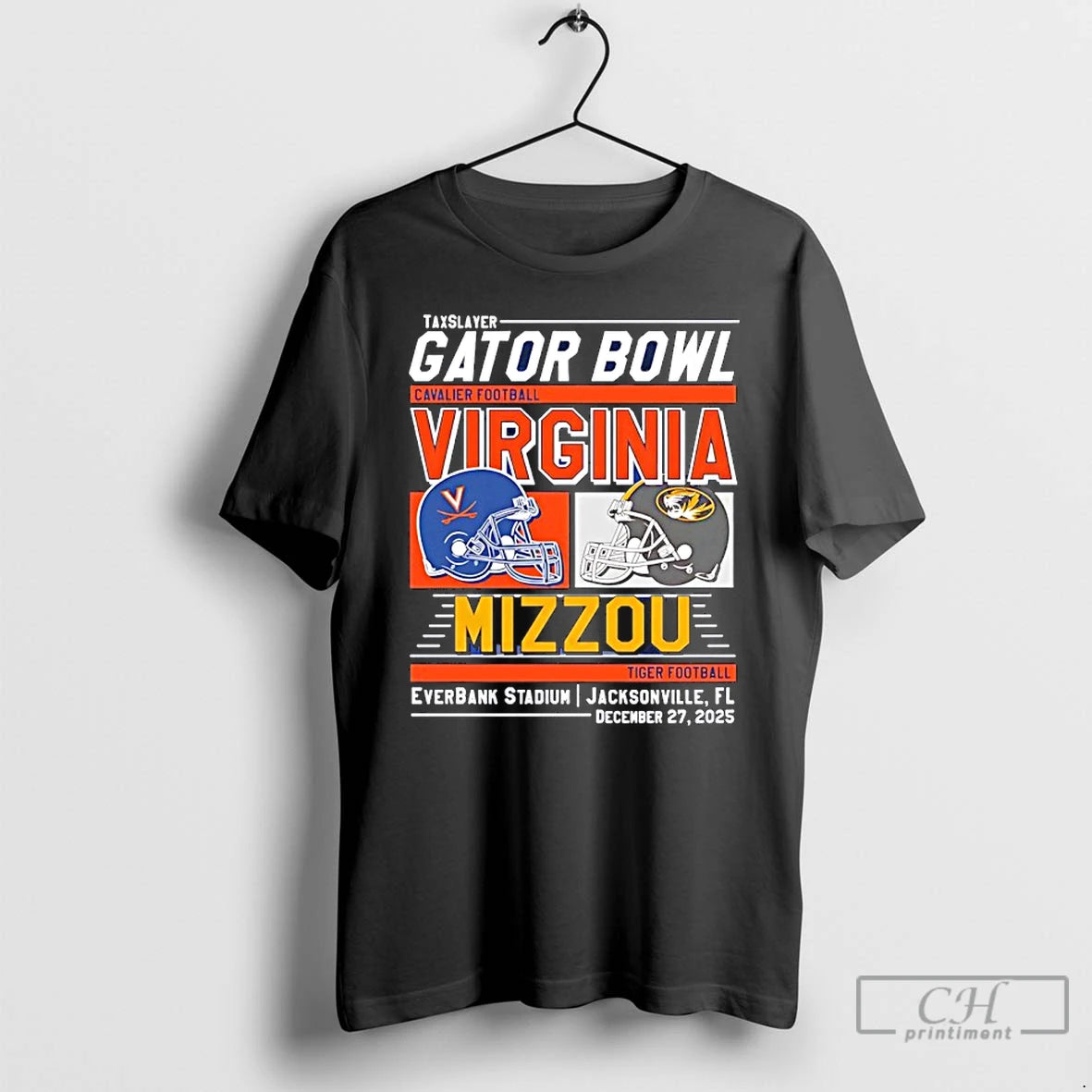 Classic Virginia Vs Missouri Tigers 2025 Gator Bowl Helmets T-Shirts, Hoodie, Sweatshirt | CoreVibeTees.com