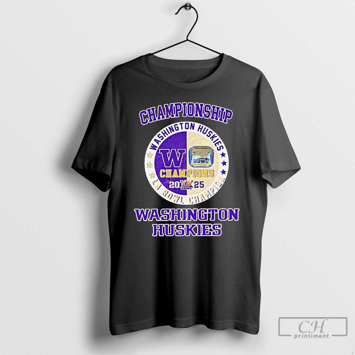 Classic Washington Huskies 2025 La Bowl Champions T-Shirts, Hoodie, Sweatshirt | CoreVibeTees.com