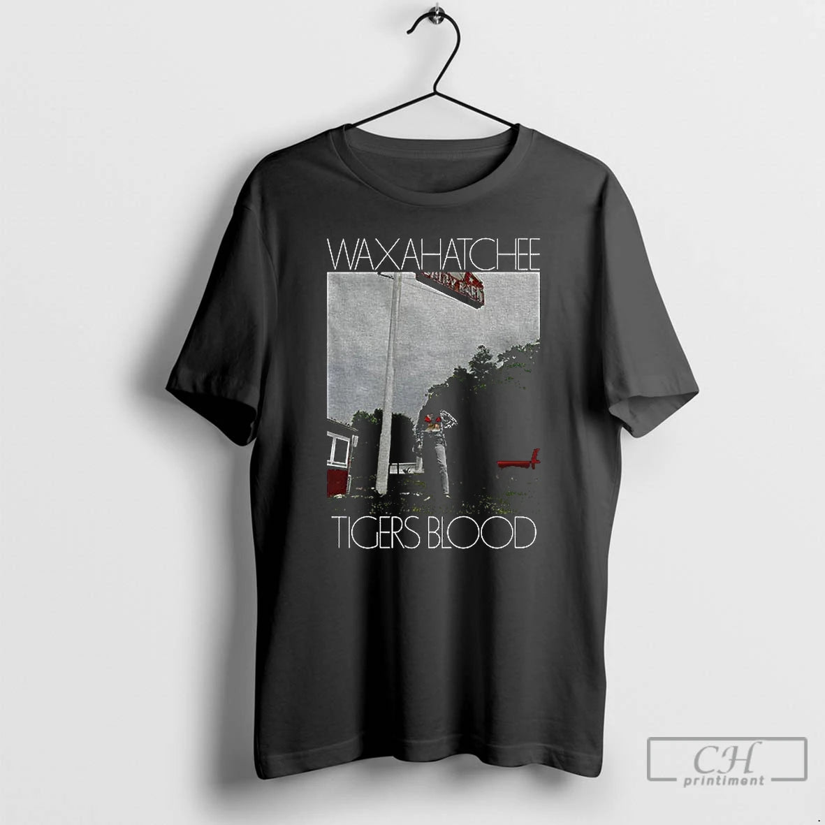 Classic Waxahatchee Tigers Blood Album Band T-Shirts, Hoodie, Sweatshirt | CoreVibeTees.com