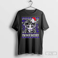 Classic Wednesday Im Not Merry Ugly Christmas T-Shirts, Hoodie, Sweatshirt | CoreVibeTees.com