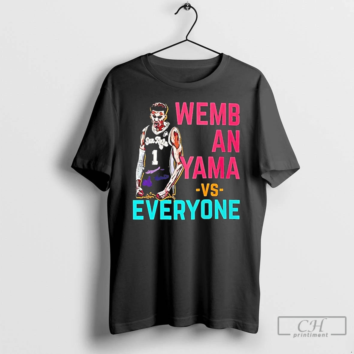 Classic Wembanyama Vs Everyone T-Shirts, Hoodie, Sweatshirt | CoreVibeTees.com