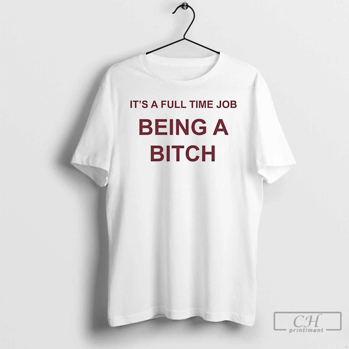Classic Yosoytutia Its A Full Time Job Being A Bitch T-Shirts, Hoodie, Sweatshirt | CoreVibeTees.com