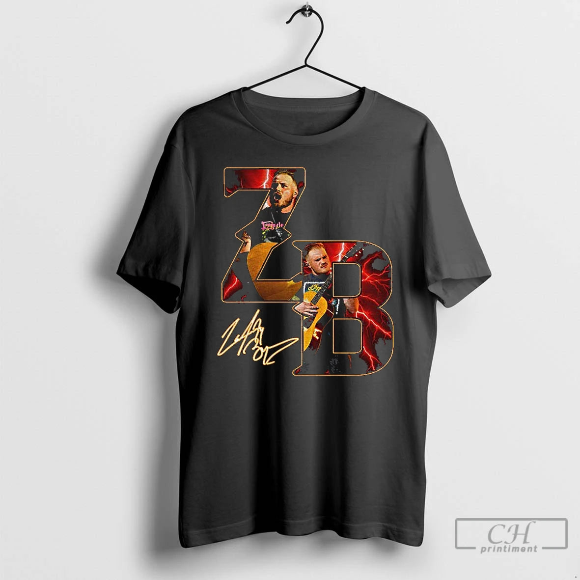 Classic Zach Bryan 2026 Tour Zb Singer Signature T-Shirts, Hoodie, Sweatshirt | CoreVibeTees.com