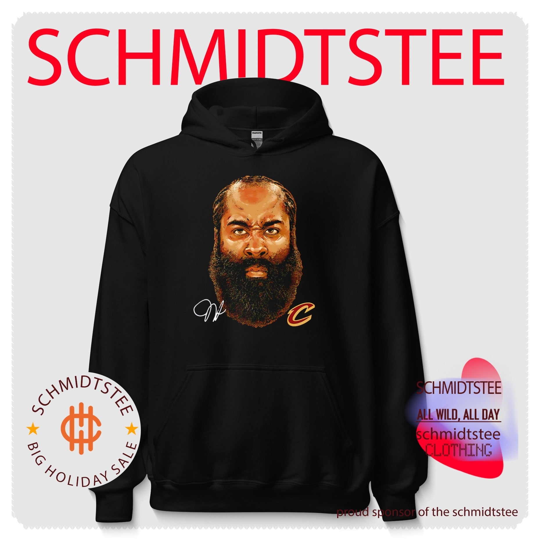 Cleveland Cavaliers James Harden big head signature shirt