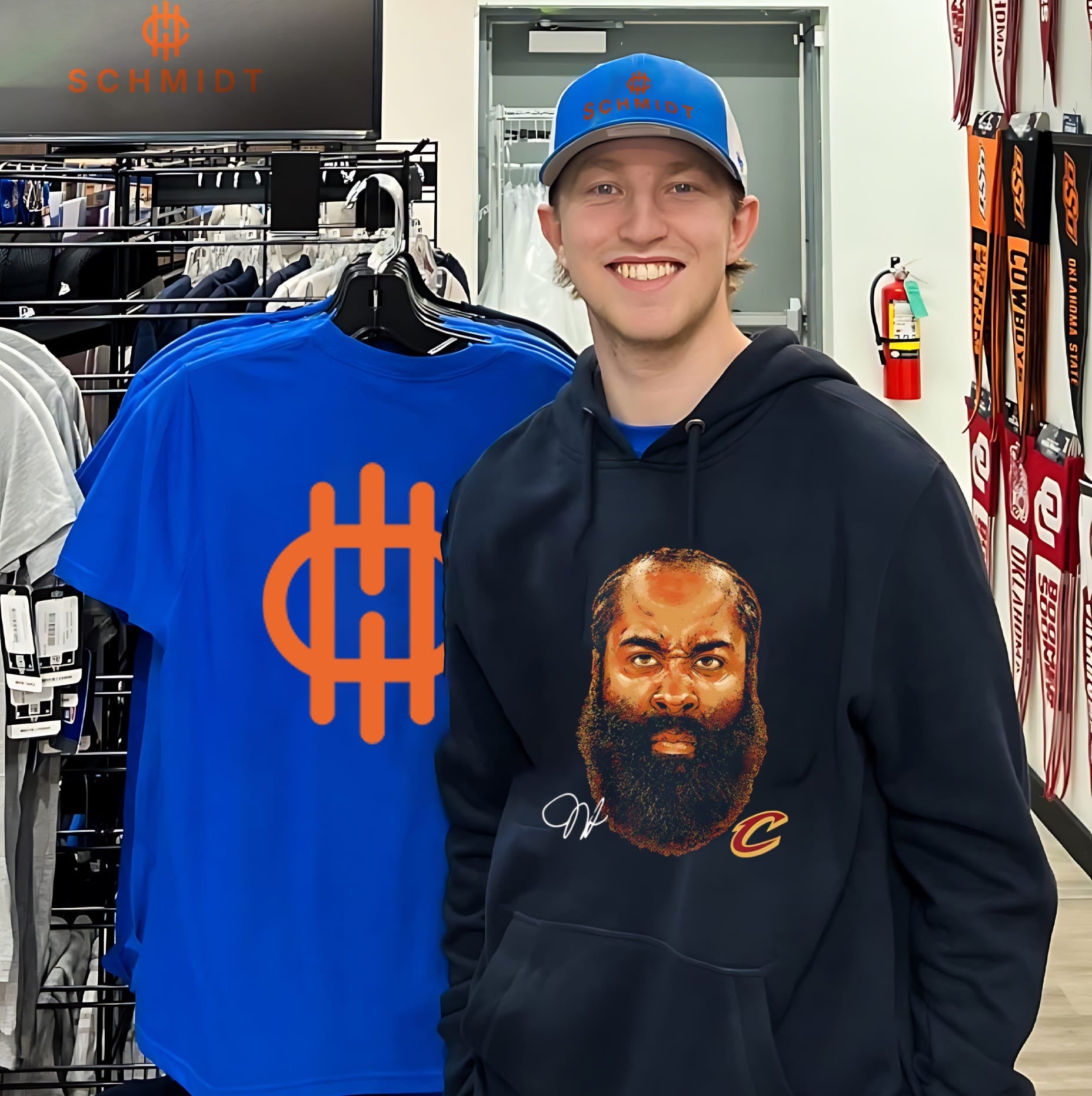 Cleveland Cavaliers James Harden big head signature shirt