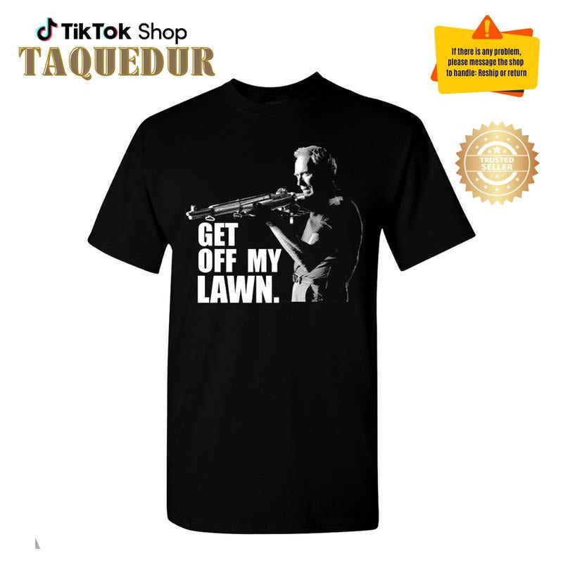 Clint Eastwood T-Shirt Gran Torino Shirt Get Off My Lawn Shirt Gift For Him Classic Movie Shirt Vintage Tee Clint Eastwood Gift
