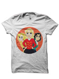 Heathers White T-Shirt Hoodie, Sweatshirt | CoreVibeTees.com