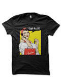 As If Rosie Black T-Shirt Hoodie, Sweatshirt | CoreVibeTees.com