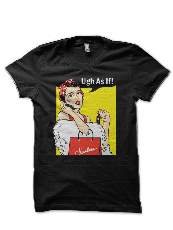 As If Rosie Black T-Shirt Hoodie, Sweatshirt | CoreVibeTees.com