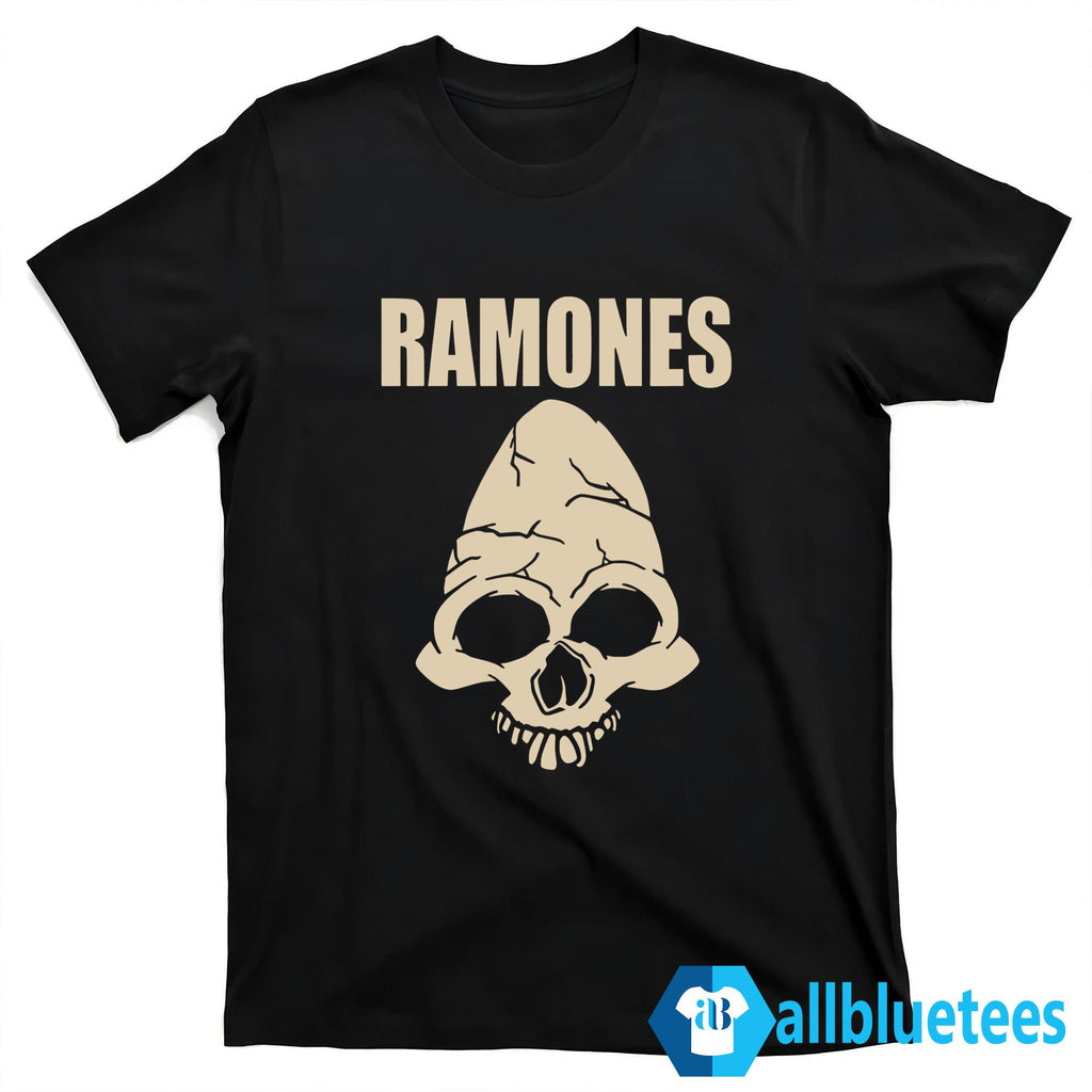 CM Punk Ramones Skull Shirt